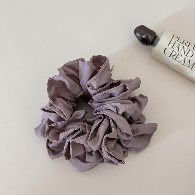 New style hydrangea fabric floral scrunchie