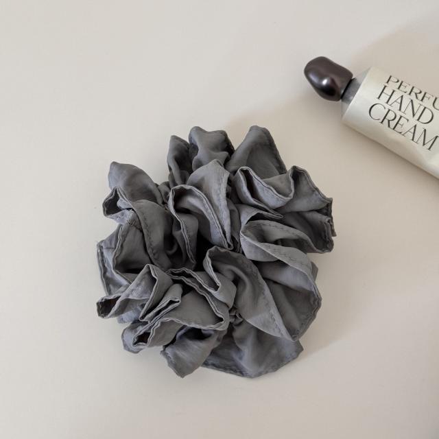 New style hydrangea fabric floral scrunchie