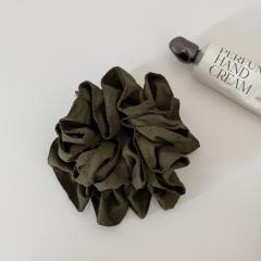 New style hydrangea fabric floral scrunchie