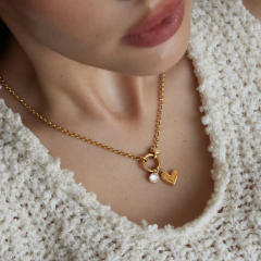 DIY functional detachable stainless steel necklace