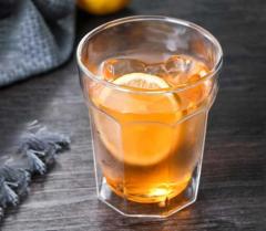 Double wall glass cups