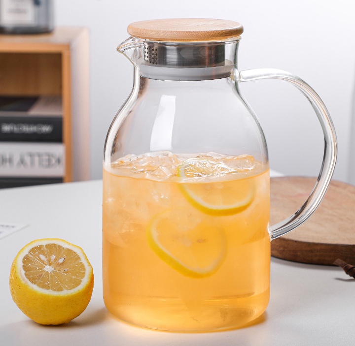 glass pitcher