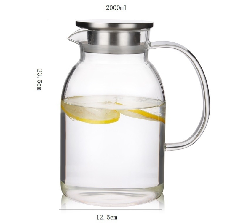 glass pitcher