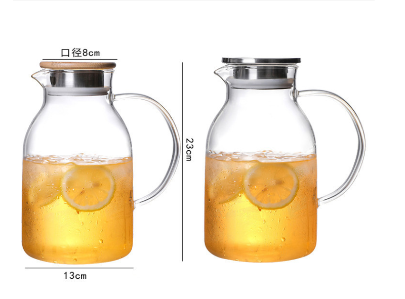 glass pitcher