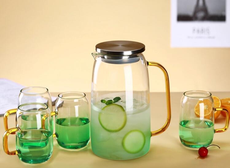 glass pitcher