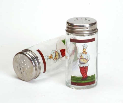 glass spice bottles