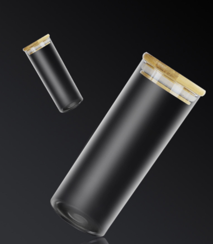 hand made round shape glass tube