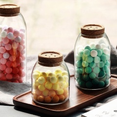Special shape Food Storage Jars with bamboo lid
