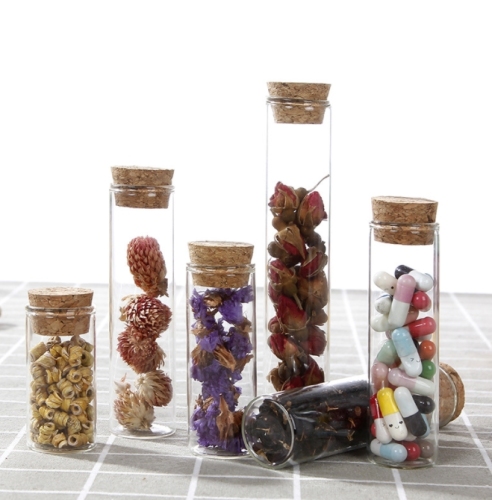 hand made round shape glass tube