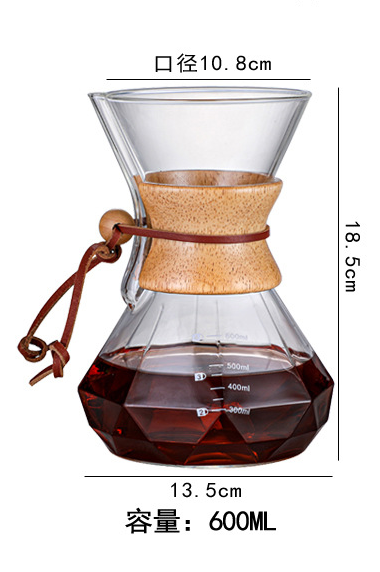 Glass coffee pot