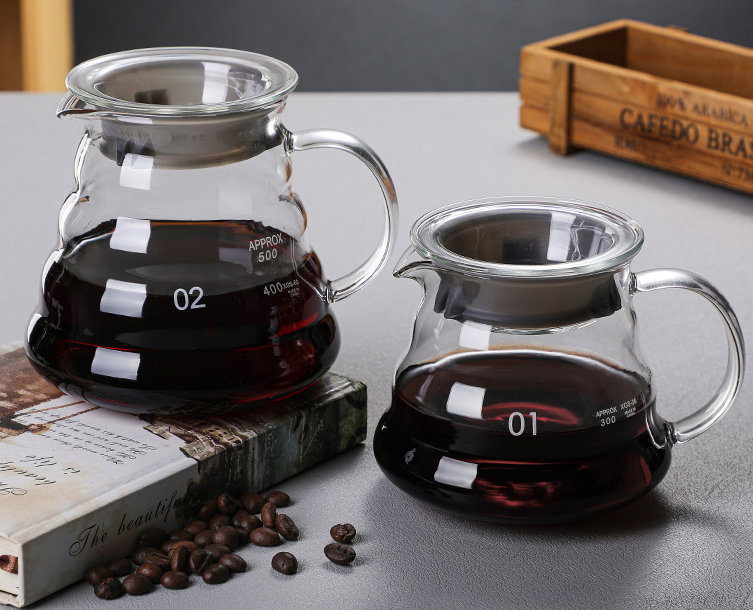 Glass coffee pot