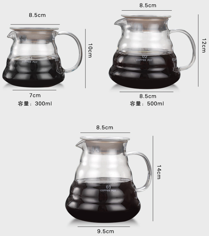 Glass coffee pot