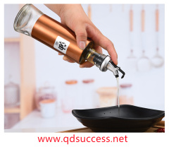 glass oil & vinegar bottles