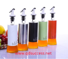 glass oil & vinegar bottles