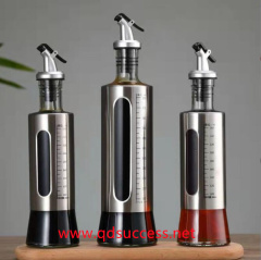 glass oil & vinegar bottles