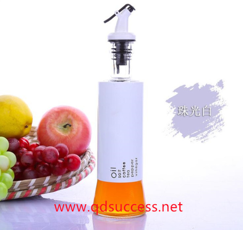 glass oil &amp; vinegar bottles