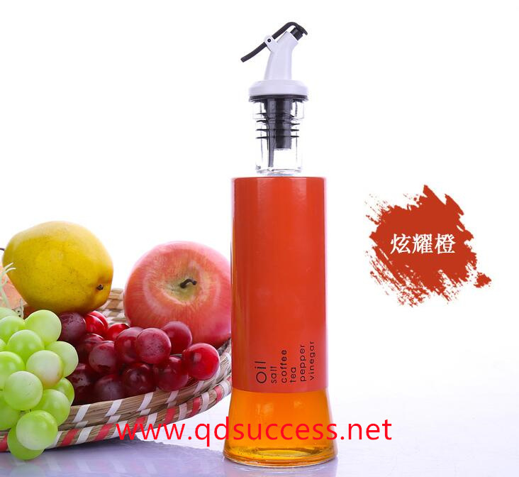 glass oil & vinegar bottles