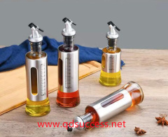glass oil & vinegar bottles