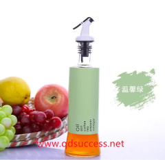 glass oil & vinegar bottles