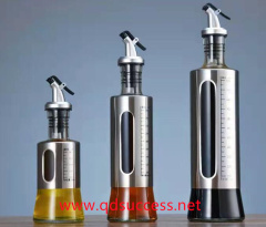 glass oil & vinegar bottles