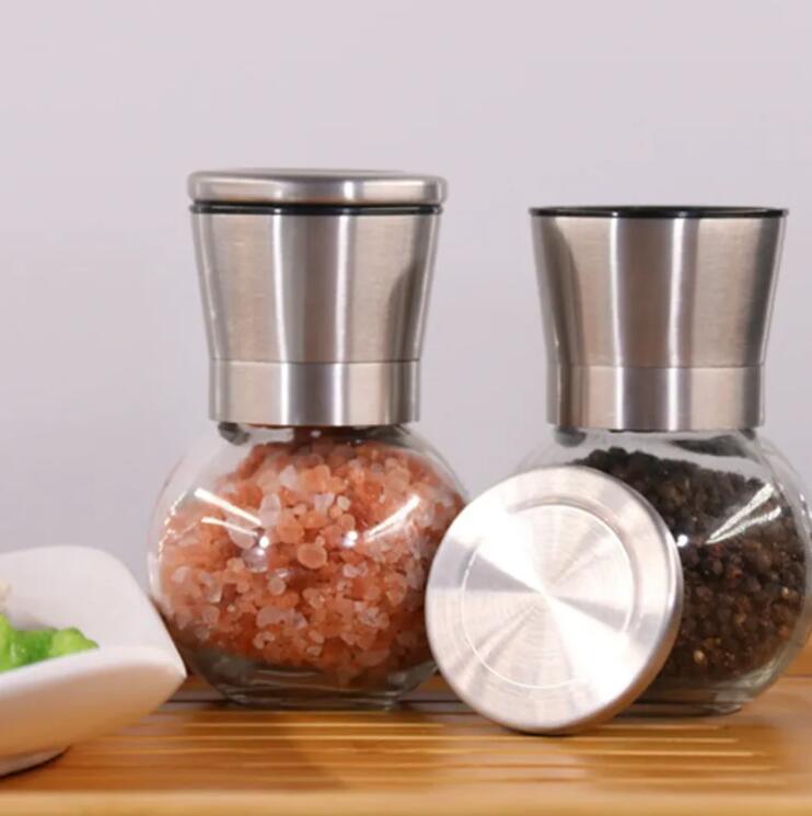 glass spice bottles