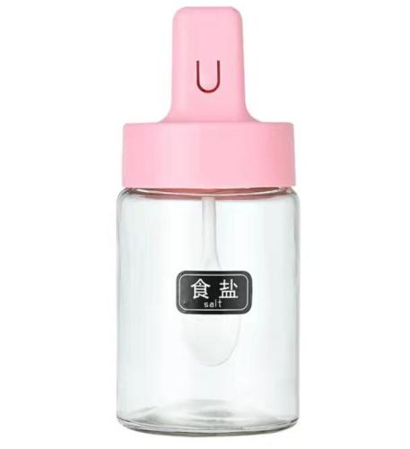 glass spice bottles