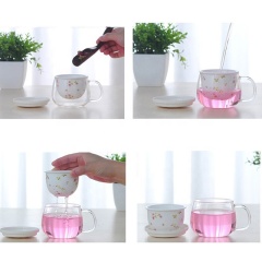 glass tea cups