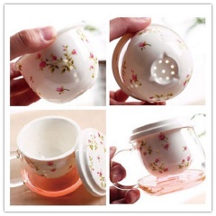 glass tea cups