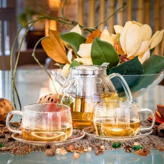 glass tea cups