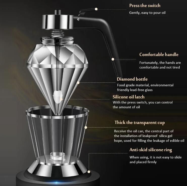 Oil Dispenser with Stand