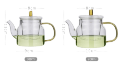 glass teapots with infuser
