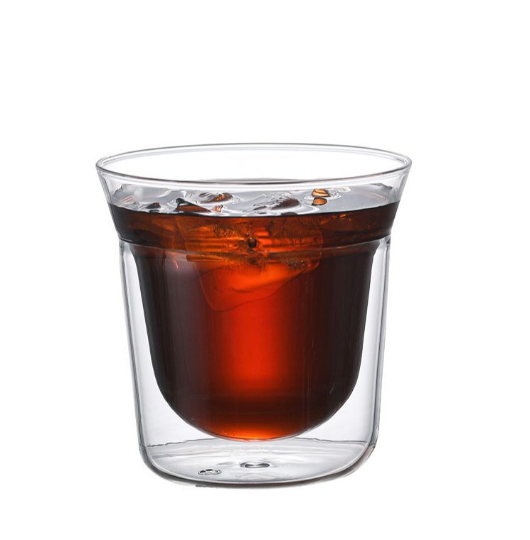Double-walled Glass Coffee Cup