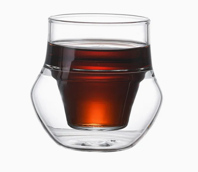 Double-walled Glass Coffee Cup