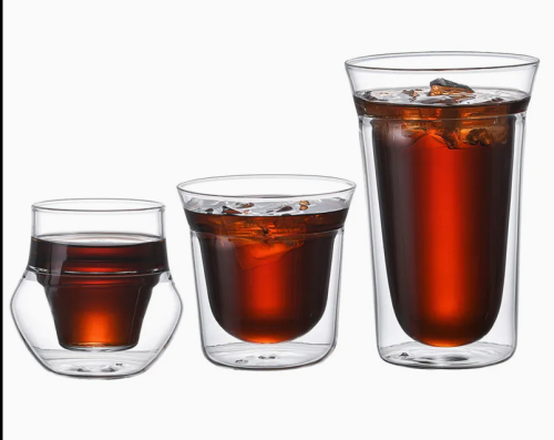 Double-walled Glass Coffee Cup