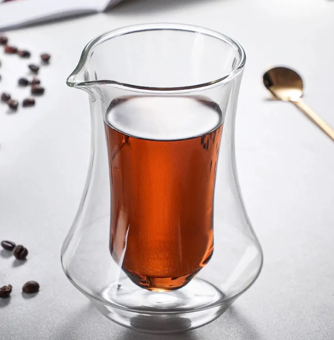 Double-walled Glass Coffee Cup