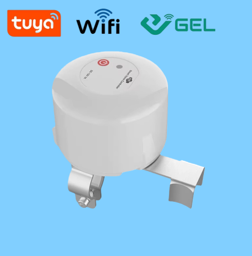 TUYA Smart Home Safety Controller – Automatic Gas &amp; Water Shutoff Valve with Timer and Remote Management