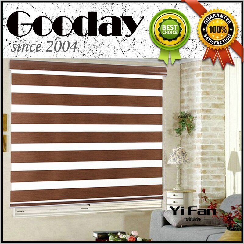 100% Blackout Europe design zebra roller blind curtain