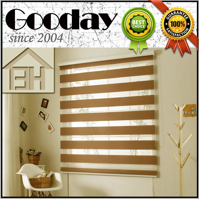 zebra blind Pleated design for Israel Canada and USA Europe market