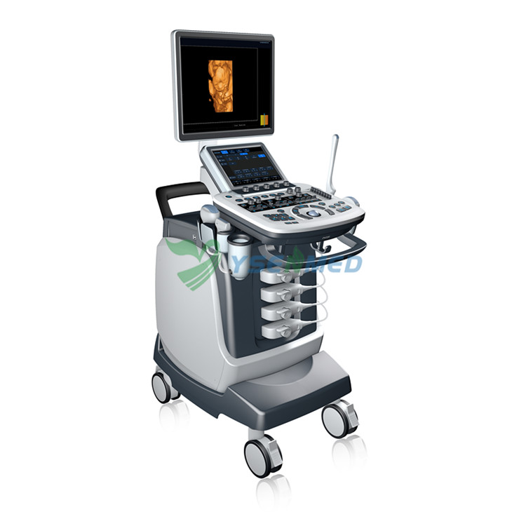 Thyroid scanning in color mode with YSENMED YSB-S7 portable color doppler ultrasound system.