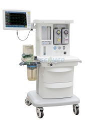 Máquina de anestesia con carro médico Tanque de evaporador doble YSAV600