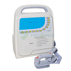 Desfibrilador bifásico portátil de primeros auxilios médicos YS-8000A