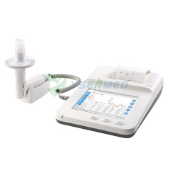 Medical Portable Spirometer Lung Faction Test Instrument