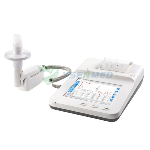 Medical Portable Spirometer Lung Faction Test Instrument