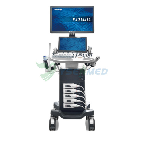 Sonoscape P50 Elite mobile color doppler ultrasound machine
