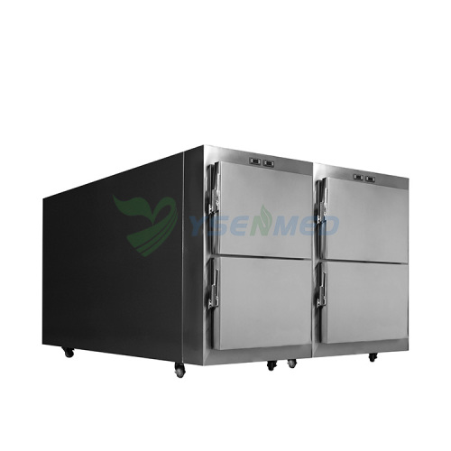 Four Bodies Mortuary Refrigerator YSSTG0104,Morgue freezer
