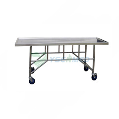 Stainless Steel Antiseptic Mortuary Corpse Autopsy Table YSJPT-S29