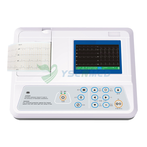 Portable 3 lead ecg machine sale YSECG-03G