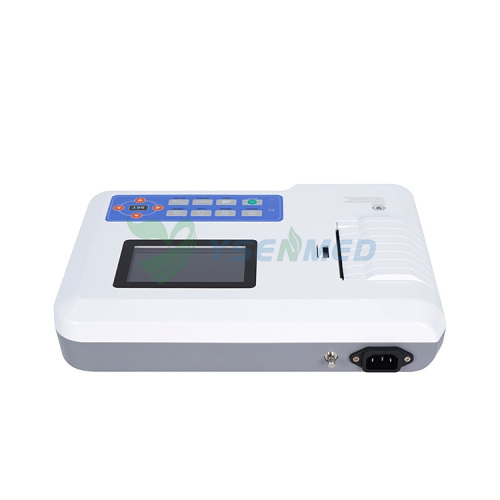 Portable cardiograph device Digital 3-Channel ECG YSECG-03D