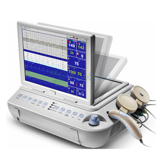 Dispositivo electrocardiógrafo portátil ECG digital de 3 canales  YSECG-03D,máquina de electrocardiograma