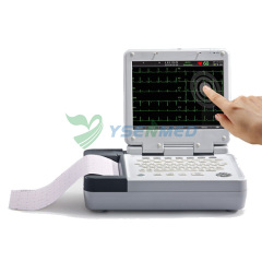 EKG Device 12 Channel 12 Lead ECG Touch Screen Electrocardiograph Machines SE-12